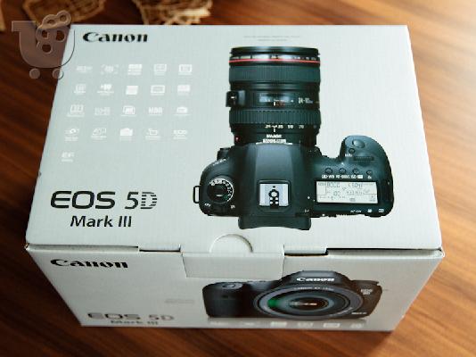 PoulaTo: Canon - EOS 5D Mark III DSLR φωτογραφική μηχανή (Μόνο Σώμα) - Μαύρο